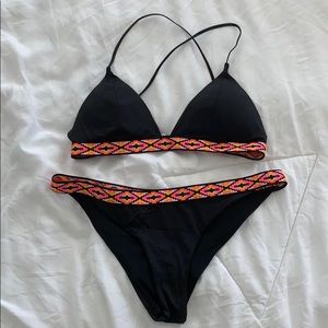 Black & Neon Bikini